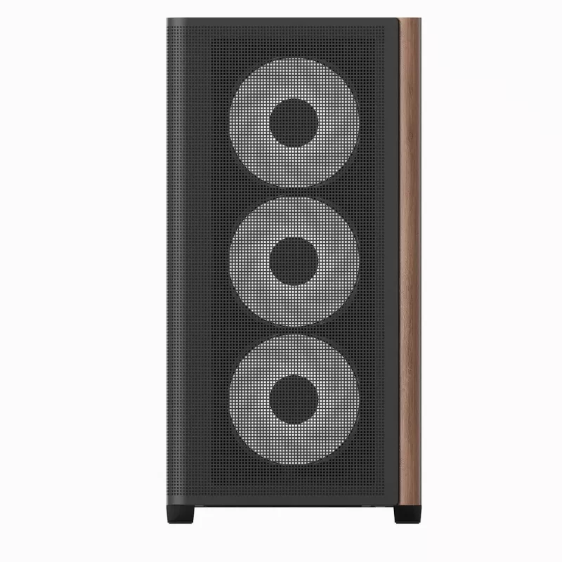 Mini Tower PC Aerocool D301A Schwarz Holz ATX-Netzteil