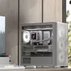 Mini Tower PC Aerocool D301A Schwarz Holz ATX-Netzteil