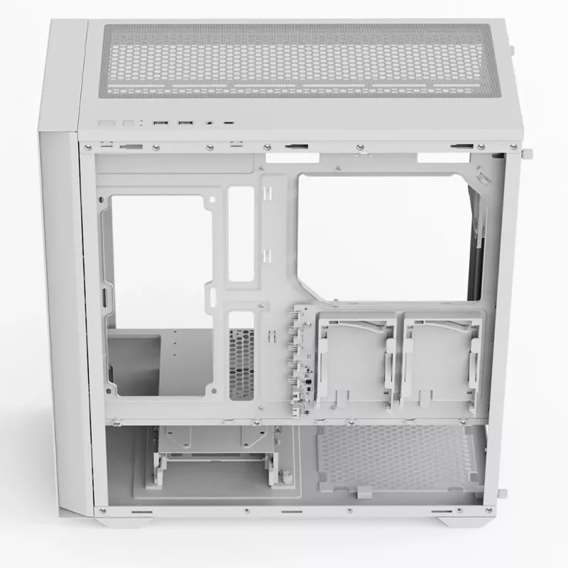 Aerocool D502A Midi Tower Weiß