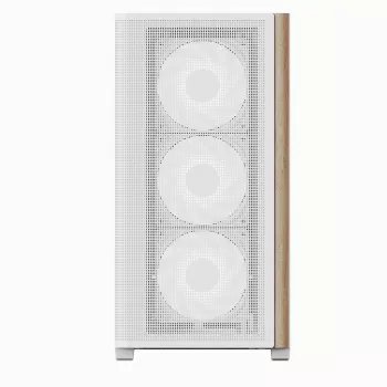 Aerocool D301A Mini Tower Weiß, Holz