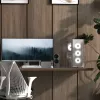 Aerocool D301A Mini Tower Weiß, Holz