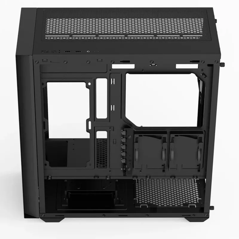 Aerocool D502A Midi Tower Schwarz