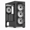 Aerocool D502A Midi Tower Schwarz