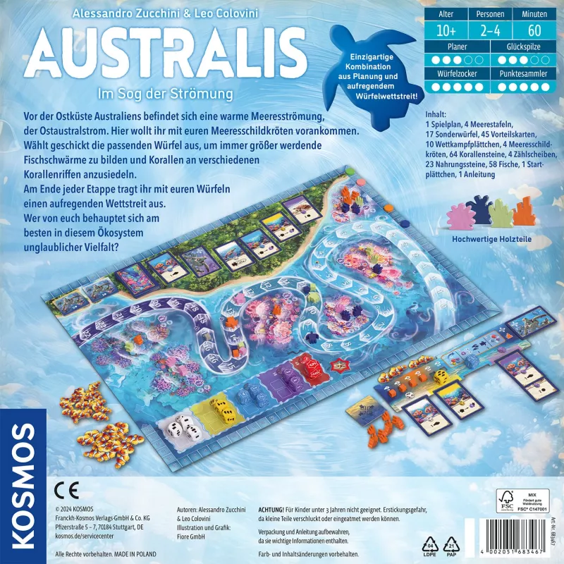 Kosmos Australis Brettspiel