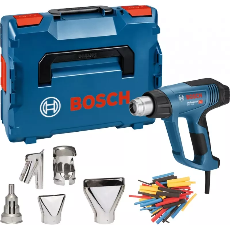 Bosch GHG 23-66 Professional Heißluftgebläse 500 l/min 650 °C 2300 W Blau