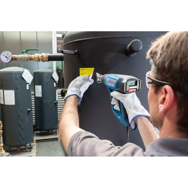 Bosch GHG 23-66 Professional Heißluftgebläse 500 l/min 650 °C 2300 W Blau