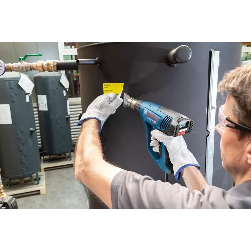 Bosch GHG 23-66 Professional Heißluftgebläse 500 l/min 650 °C 2300 W Blau