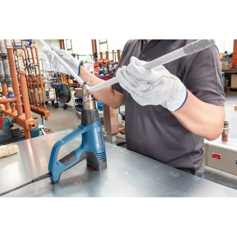 Bosch GHG 23-66 Professional Heißluftgebläse 500 l/min 650 °C 2300 W Blau