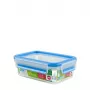 EMSA 508538 Vorratsdose Rechteckige Box Transparent 8 Stück