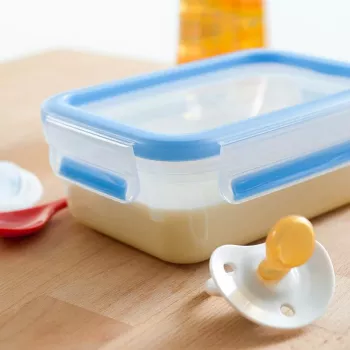 EMSA 508544 Frischhaltedose Rechteckige Dose 2,3 l Transparent 6 Stück
