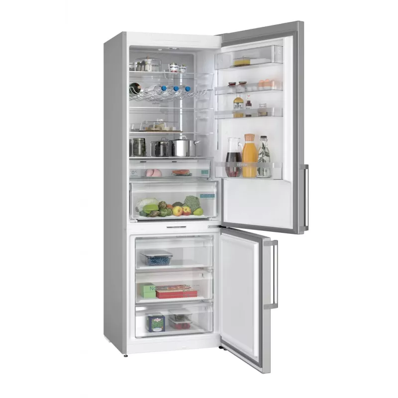Siemens iQ500 KG49NAICT Kühl-Gefrierkombination Standgerät 440 L Edelstahl