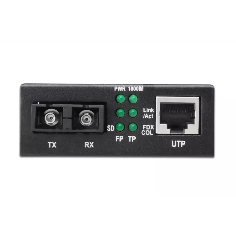 DIGITUS Professional Gigabit Medienkonverter, RJ45 / SC (DN-82121-1)