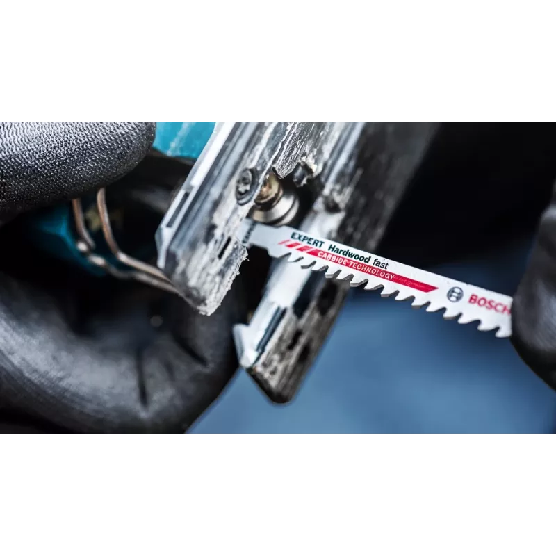Bosch 2 608 900 541 Stichsäge-/Säbelsäge-/Reciprosägeblatt Stichsägeblatt Carbide 3 Stück