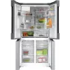 Bosch Serie 6 KFI96APEA Side-by-Side-Kühlschrank Freistehend 574 L Edelstahl gebürstet