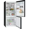 Bosch Serie 8 KGP86AXB0N Kühl-Gefrierkombination Freistehend 621 L Schwarz, Edelstahl