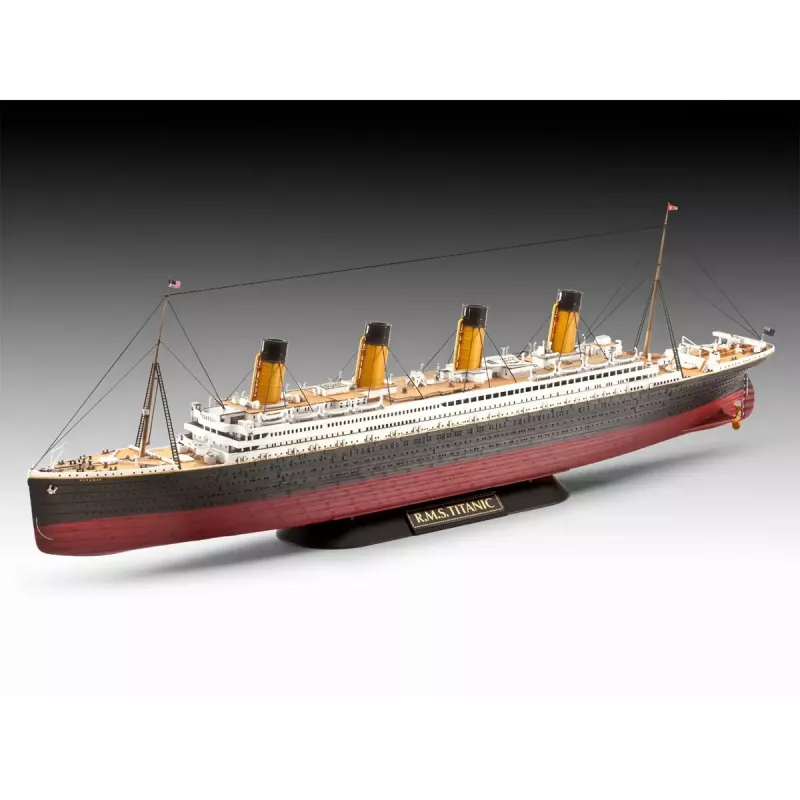 Schiffsmodell REVELL RMS Titanic 1:700 / 1:1200 – Plastikmodellbausatz (MPN 05727)
