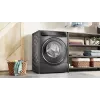 Bosch Serie 8 WNC254AS0 Waschtrockner Freistehend Frontlader Edelstahl