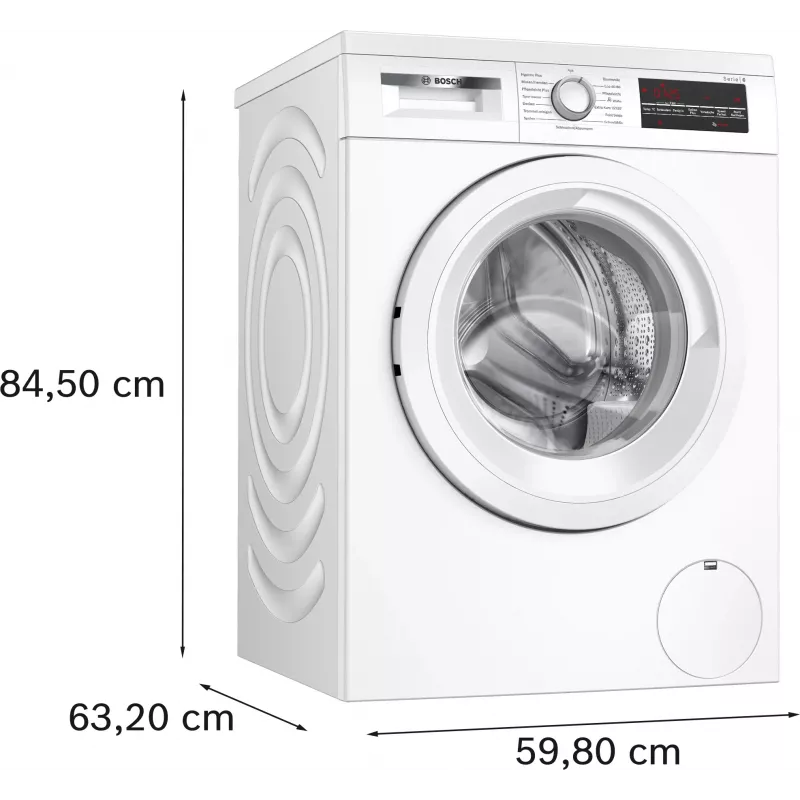 Bosch Serie 6 WUU28T22 Waschmaschine Frontlader 9 kg 1351 U/min Weiß