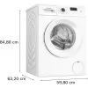 Bosch Serie 2 WGE02420 Waschmaschine Frontlader 7 kg 1351 U/min Weiß