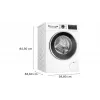 Bosch Serie 6 WGG244F40 Waschmaschine Frontlader 9 kg 1351 U/min Weiß