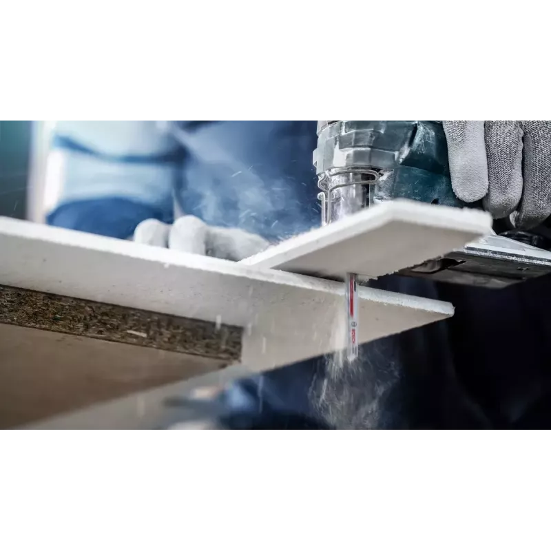 Bosch 2 608 900 563 Stichsägen-/Scrollersägen-/Säbelsägen-Sägeblatt Stichsägeblatt Hartmetall 3 Stk.