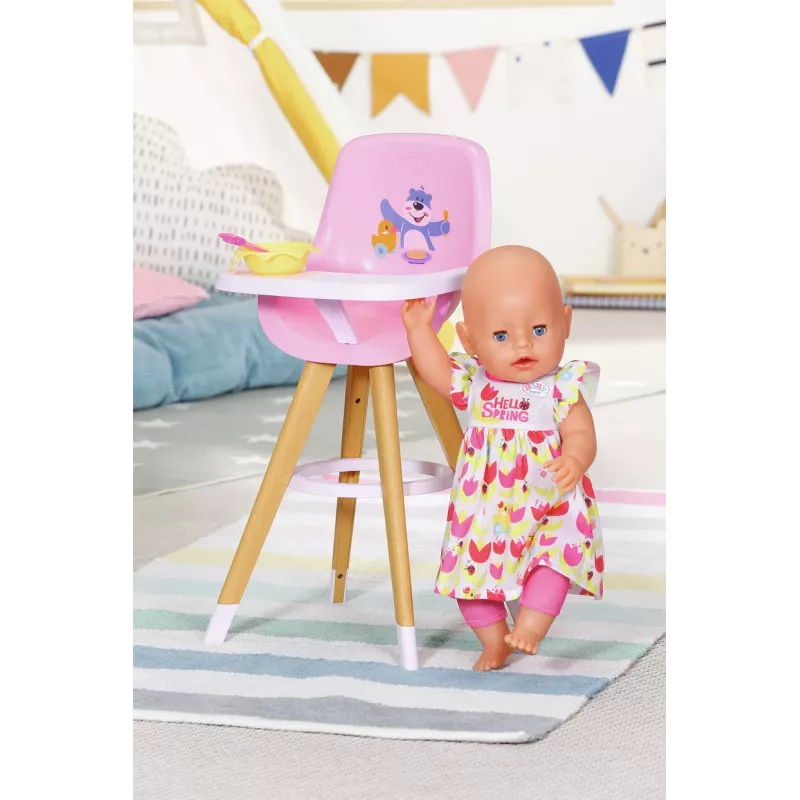 BABY born 829271 Puppenzubehör Puppen-Hochstuhl