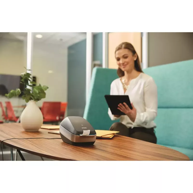 DYMO LabelWriter Wireless Etikettendrucker | WLAN-/Netzwerk-Etikettendrucker | Schwarz