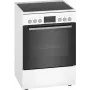Bosch Serie 4 HKR39C220 Herd Freistehender Herd Elektro-Keramikkochfeld Weiß