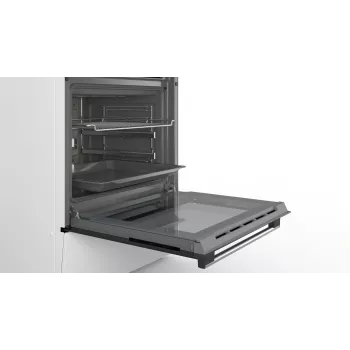 Bosch Serie 4 HKR39C220 Herd Freistehender Herd Elektro-Keramikkochfeld Weiß