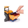 Siku Traktor mit Räumschild und Salzstreuer, Traktormodell, Vormontiert, 1:50, Metall, Kunststoff, 3 Jahr(e), Schwarz, Blau, Orange