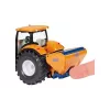Siku Traktor mit Räumschild und Salzstreuer, Traktormodell, Vormontiert, 1:50, Metall, Kunststoff, 3 Jahr(e), Schwarz, Blau, Orange