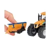 Siku Traktor mit Räumschild und Salzstreuer, Traktormodell, Vormontiert, 1:50, Metall, Kunststoff, 3 Jahr(e), Schwarz, Blau, Orange