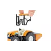 Siku Traktor mit Räumschild und Salzstreuer, Traktormodell, Vormontiert, 1:50, Metall, Kunststoff, 3 Jahr(e), Schwarz, Blau, Orange