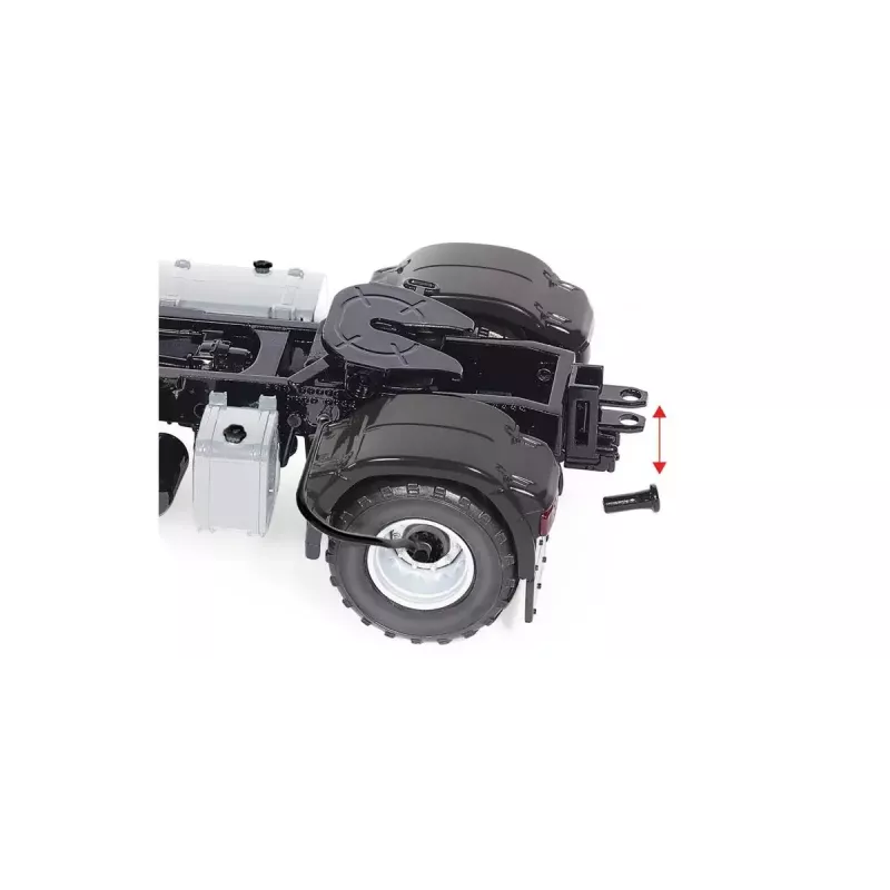 LKW/Anhänger-Modell Wiking 077652 vormontiert 1:32