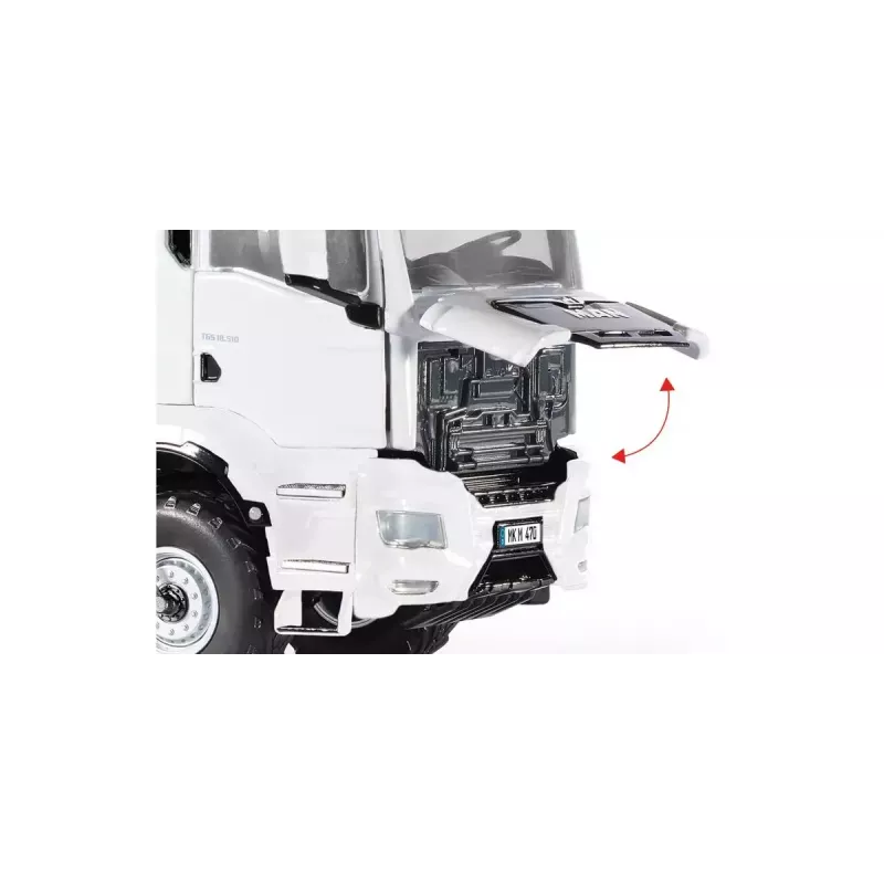 LKW/Anhänger-Modell Wiking 077652 vormontiert 1:32