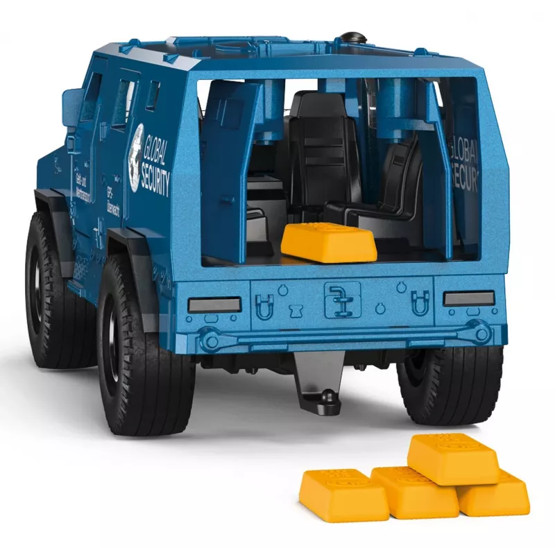 Siku Geldtransporter Schwertransporter-Modell vormontiert 1:50