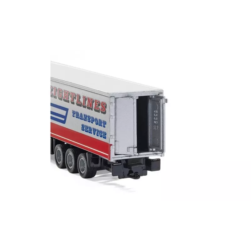 Siku Road Train, Straßenzugmodell, Vormontiert, 1:87, Metall, Kunststoff, 3 Jahr(e), Blau, Rot, Weiß