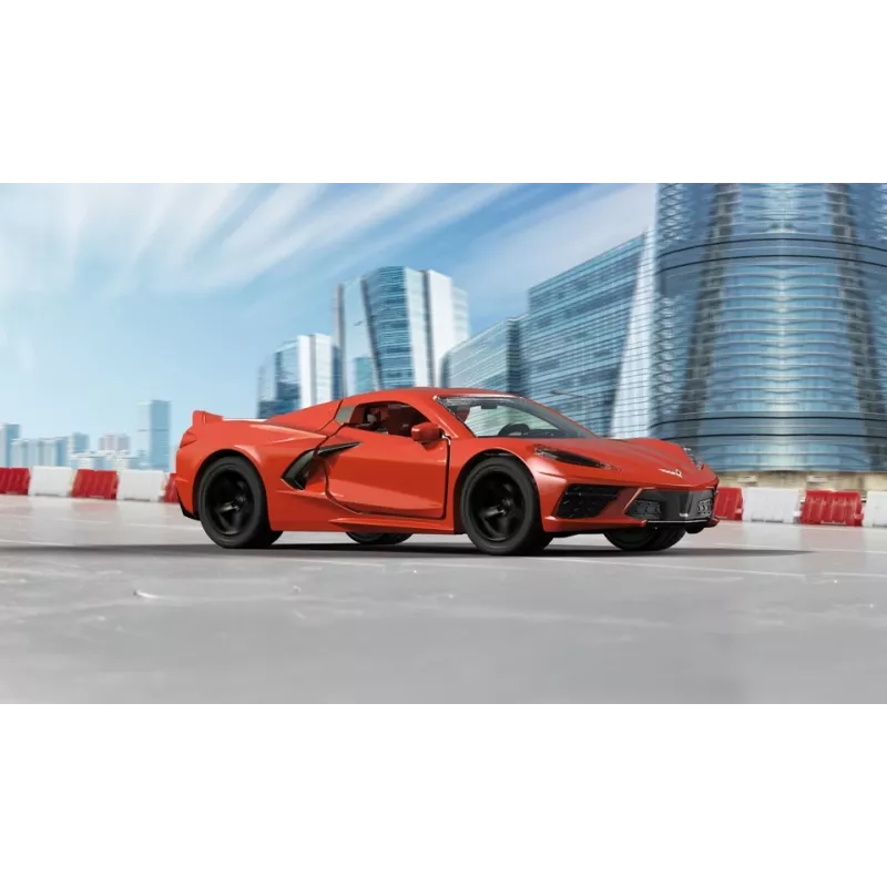 Siku Chevrolet Corvette Stingray Sportwagenmodell Fertig montiert 1:50