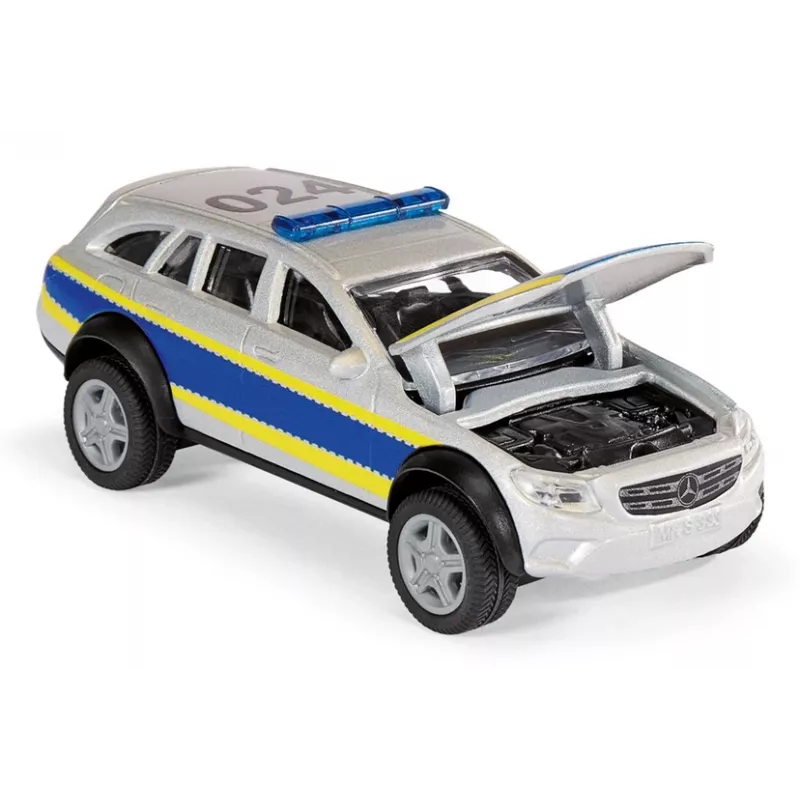 Siku Mercedes-Benz E-Klasse All Terrain 4X4 Polizei Polizeiauto-Modell Vormontiert 1:50