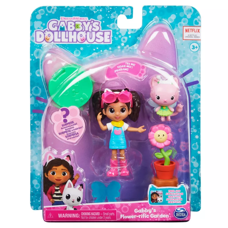 Gabbys Puppenhaus, Kunstatelier-Set mit 2 Spielfiguren, 2 Zubehörteilen, Lieferung und Möbelstück, Kinderspielzeug für Kinder ab 3 Jahren