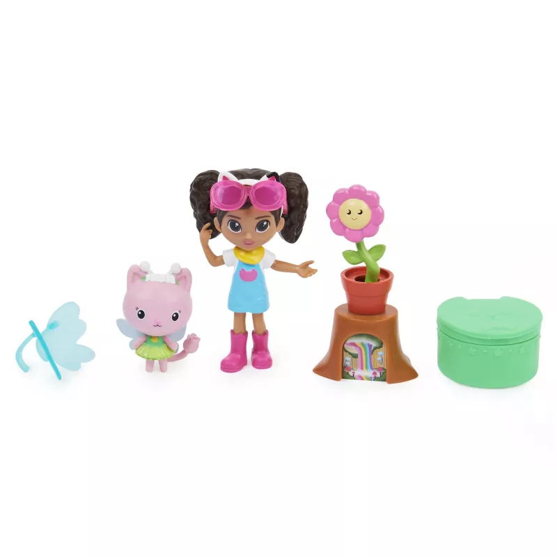 Gabbys Puppenhaus, Kunstatelier-Set mit 2 Spielfiguren, 2 Zubehörteilen, Lieferung und Möbelstück, Kinderspielzeug für Kinder ab 3 Jahren