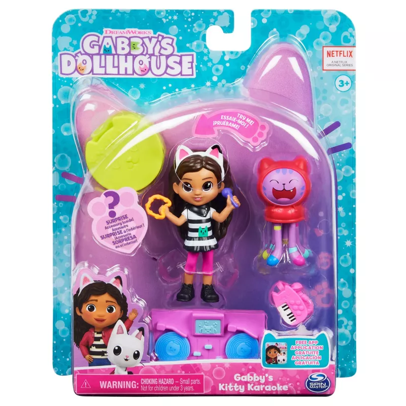 Gabbys Puppenhaus, Kunstatelier-Set mit 2 Spielfiguren, 2 Zubehörteilen, Lieferung und Möbelstück, Kinderspielzeug für Kinder ab 3 Jahren