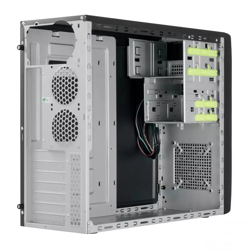 Chieftec CG-04B-OP Computergehäuse Midi Tower Schwarz