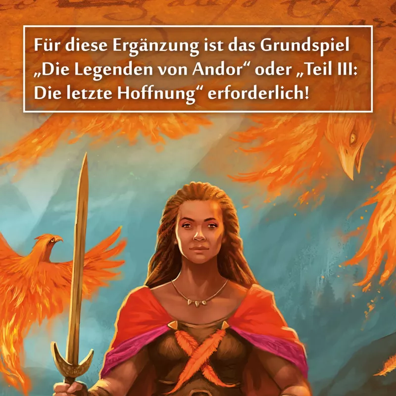 Kosmos Die Legenden von Andor - Magische Helden Brettspiel Strategie