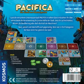 Kosmos Pacifica Brettspiel Reise/Abenteuer