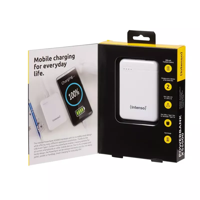 Intenso 7313522 Powerbank Lithium-Polymer 5000 mAh