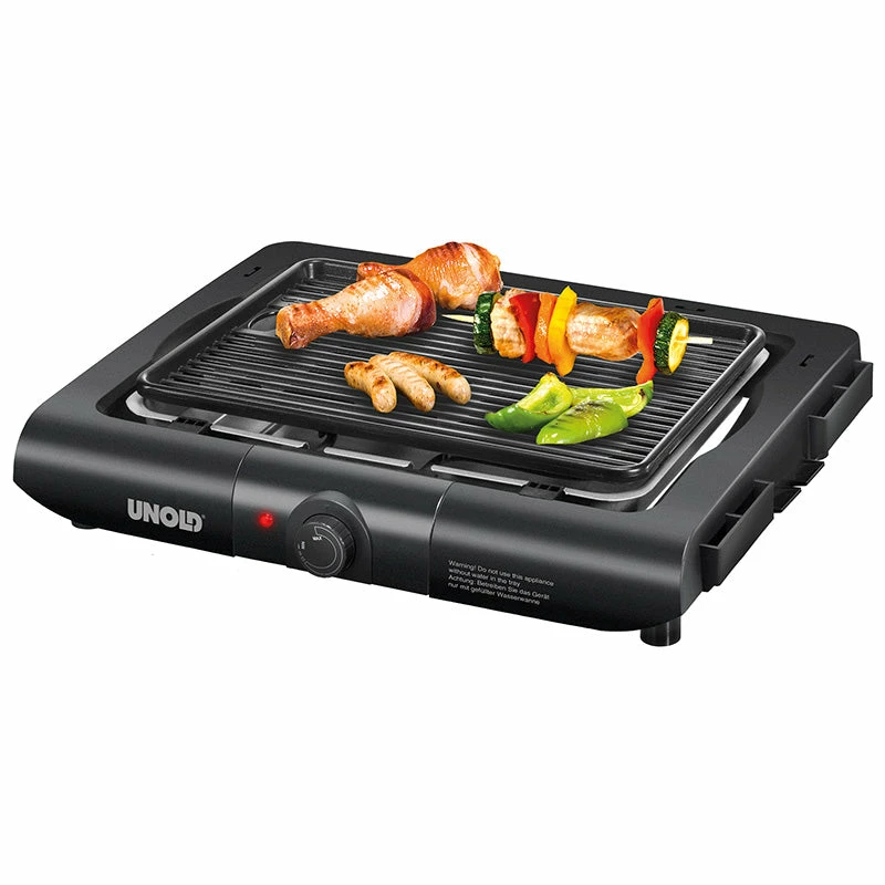 Unold 58565 Outdoor-Barbecue/Grill Kochstation Elektrisch Schwarz 1600 W