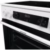 Gorenje GEC6C40WD Freistehender Herd Elektro-Keramikkochfeld Schwarz, Weiß