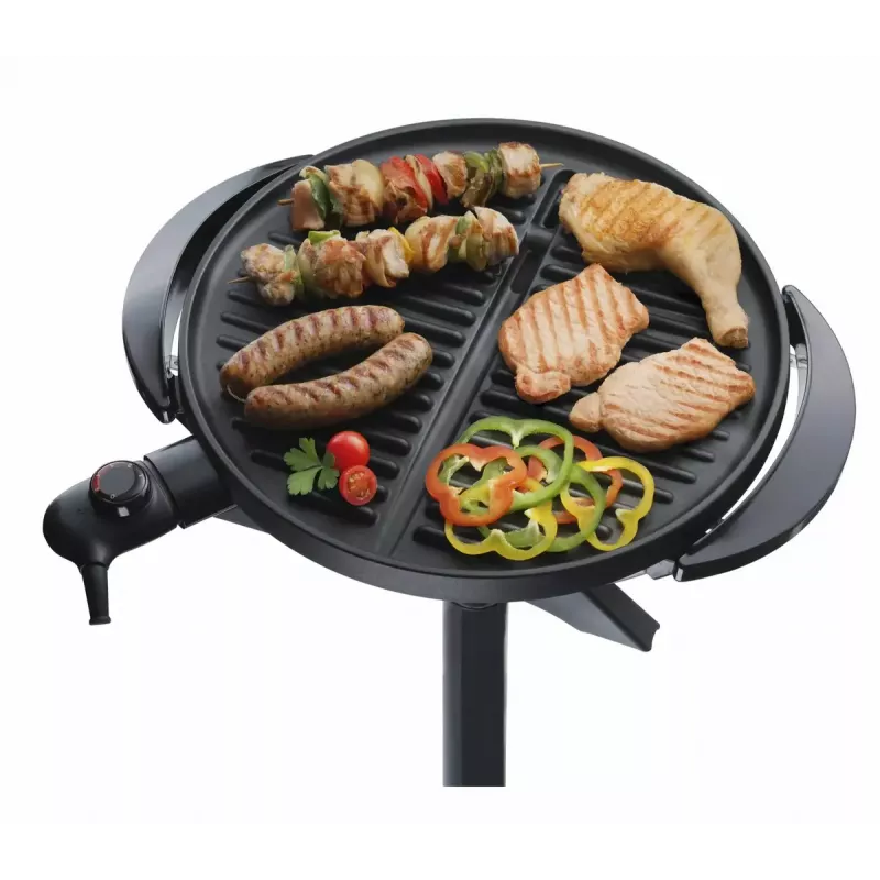 Elektrogrill Steba VG 250 Kessel Schwarz Silber 1800 W
