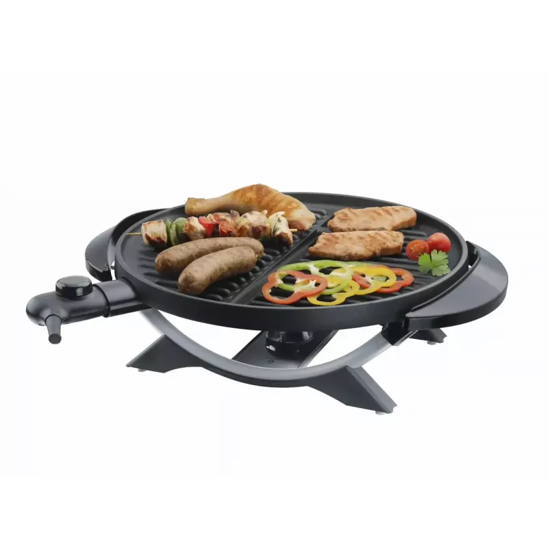 Elektrogrill Steba VG 250 Kessel Schwarz Silber 1800 W